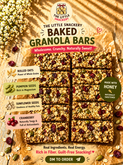 Roasted Peanut Butter Granola Bars