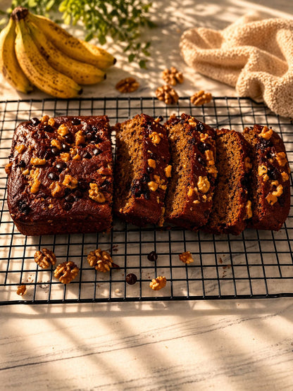 Walnut Banana Bread Loaf - Whole Wheat & Jaggery (Bestseller)