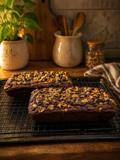 Walnut Banana Bread Loaf - Whole Wheat & Jaggery (Bestseller)