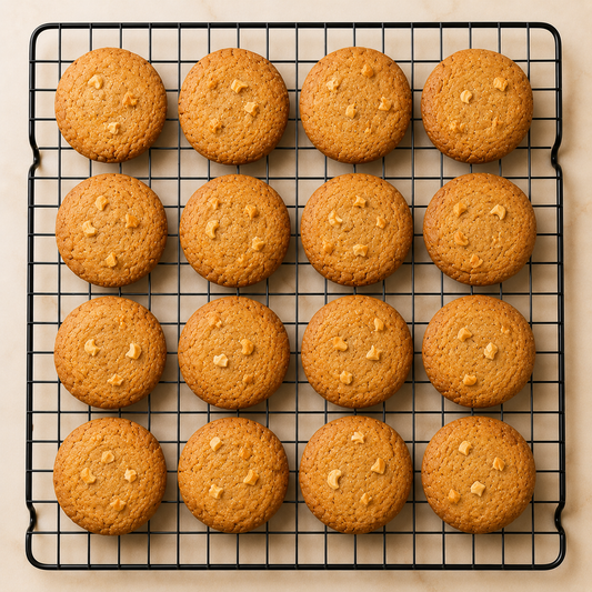 Whole wheat cashew cookies