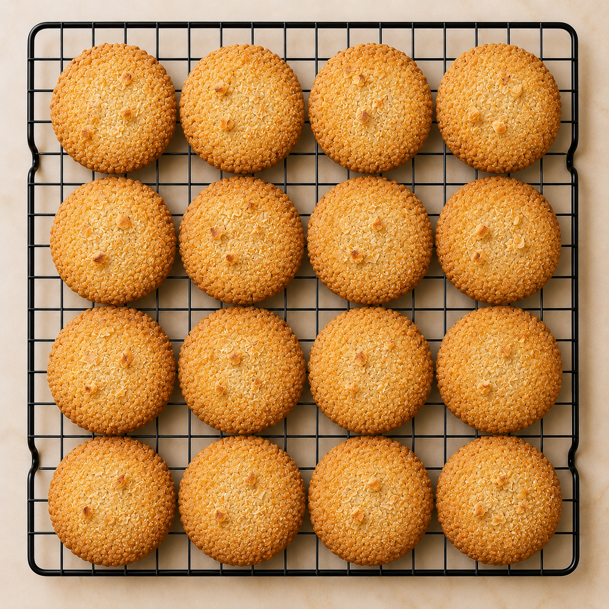 Whole wheat coconut cookies